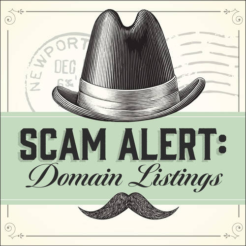 Scam Alert: Domain Listings