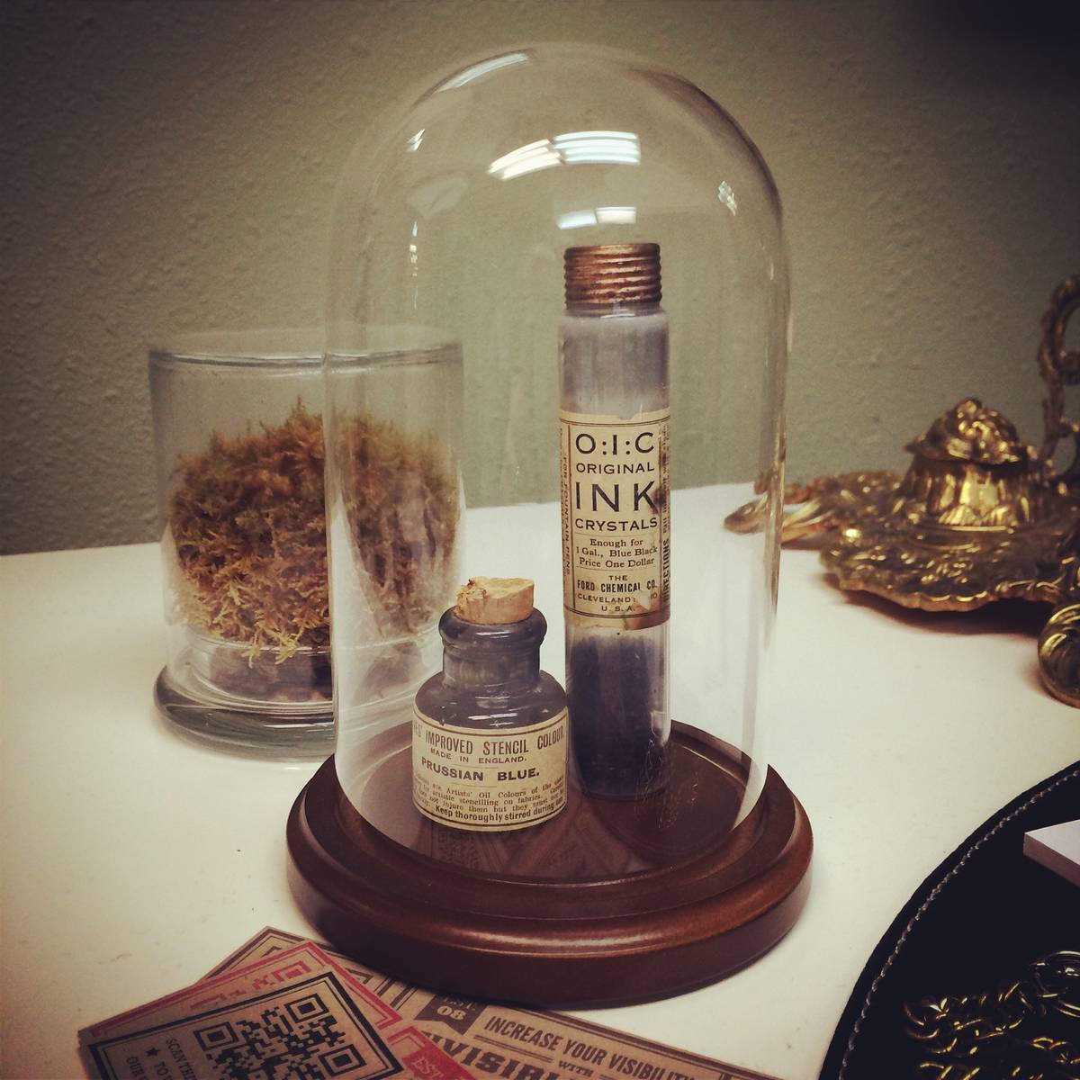 Some of the more unusual ink bottles in our collection
