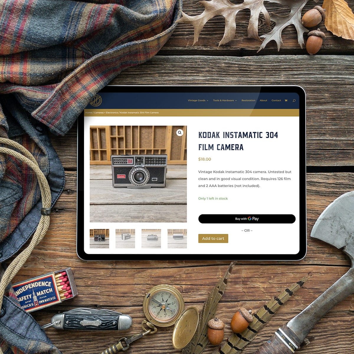 Heritage Outfitters Website