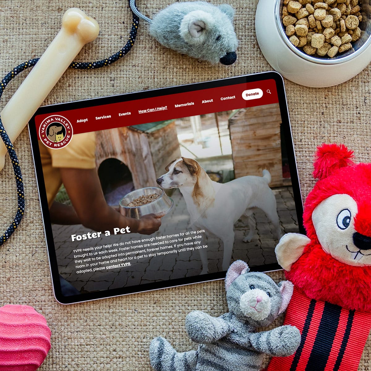 Yakima Valley Pet Rescue Website
